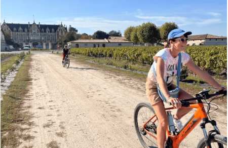 Journée vélo dans le Médoc