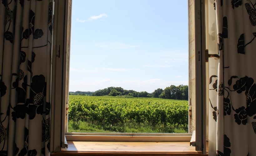 Villa Héloise - Chambre avec vue sur vignoble