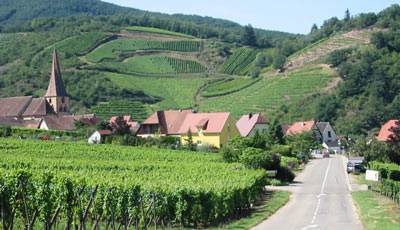 Niedermorschwihr - Village sur la route des vins d'Alsace